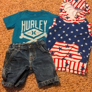 3t boys hurley outfit